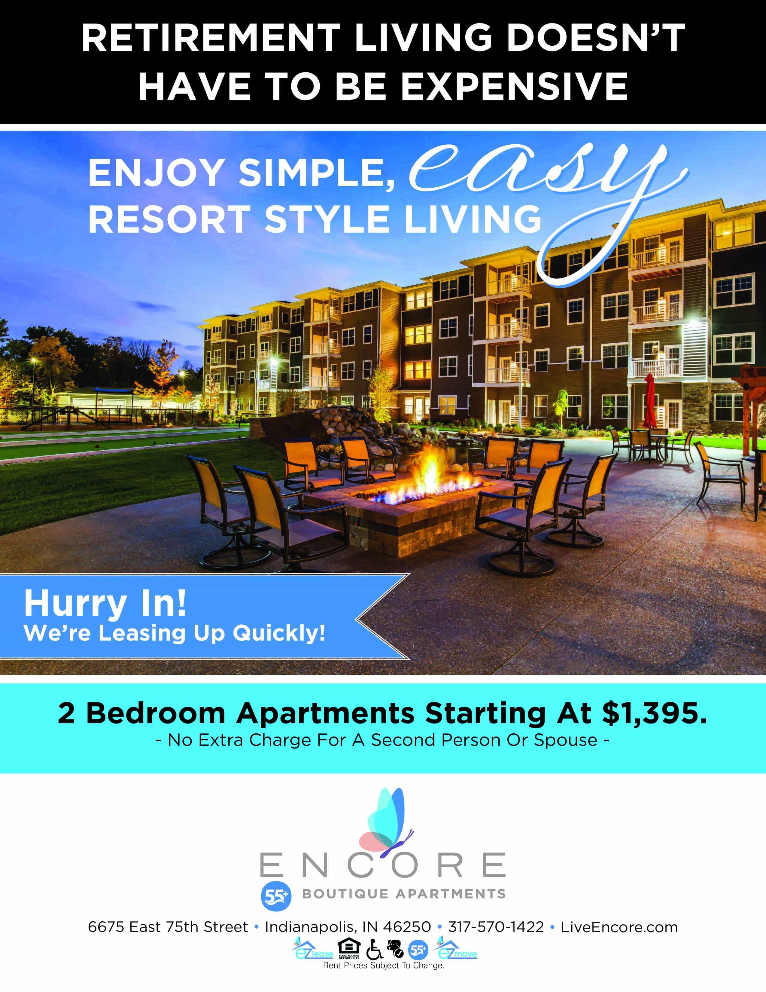 Encore marketing campaign materials