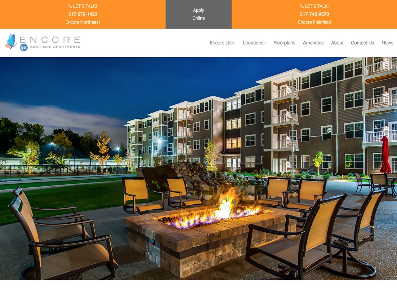 Encore website experience
