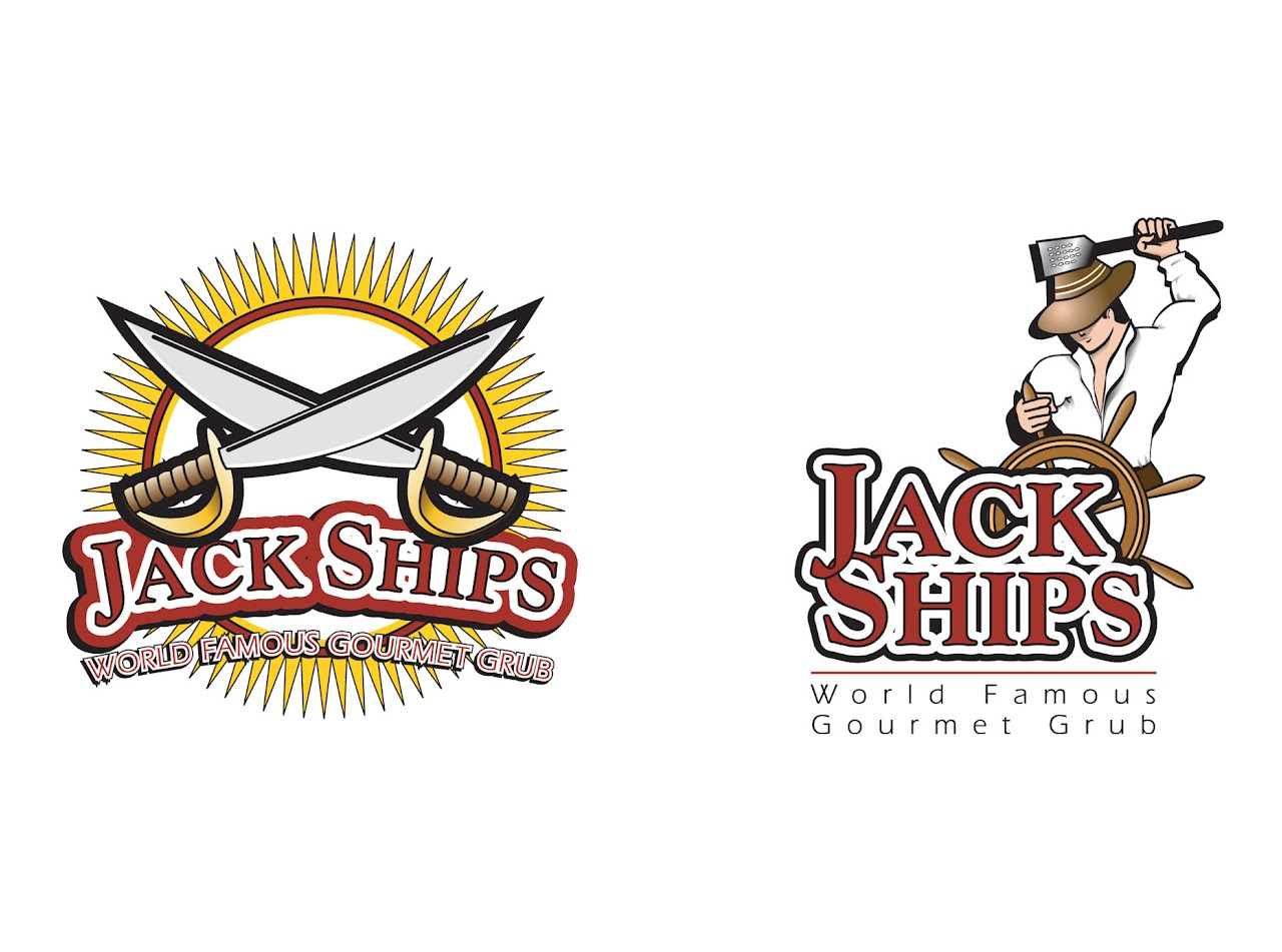 Brand identity and illustration for Jack Ships gourmet brand